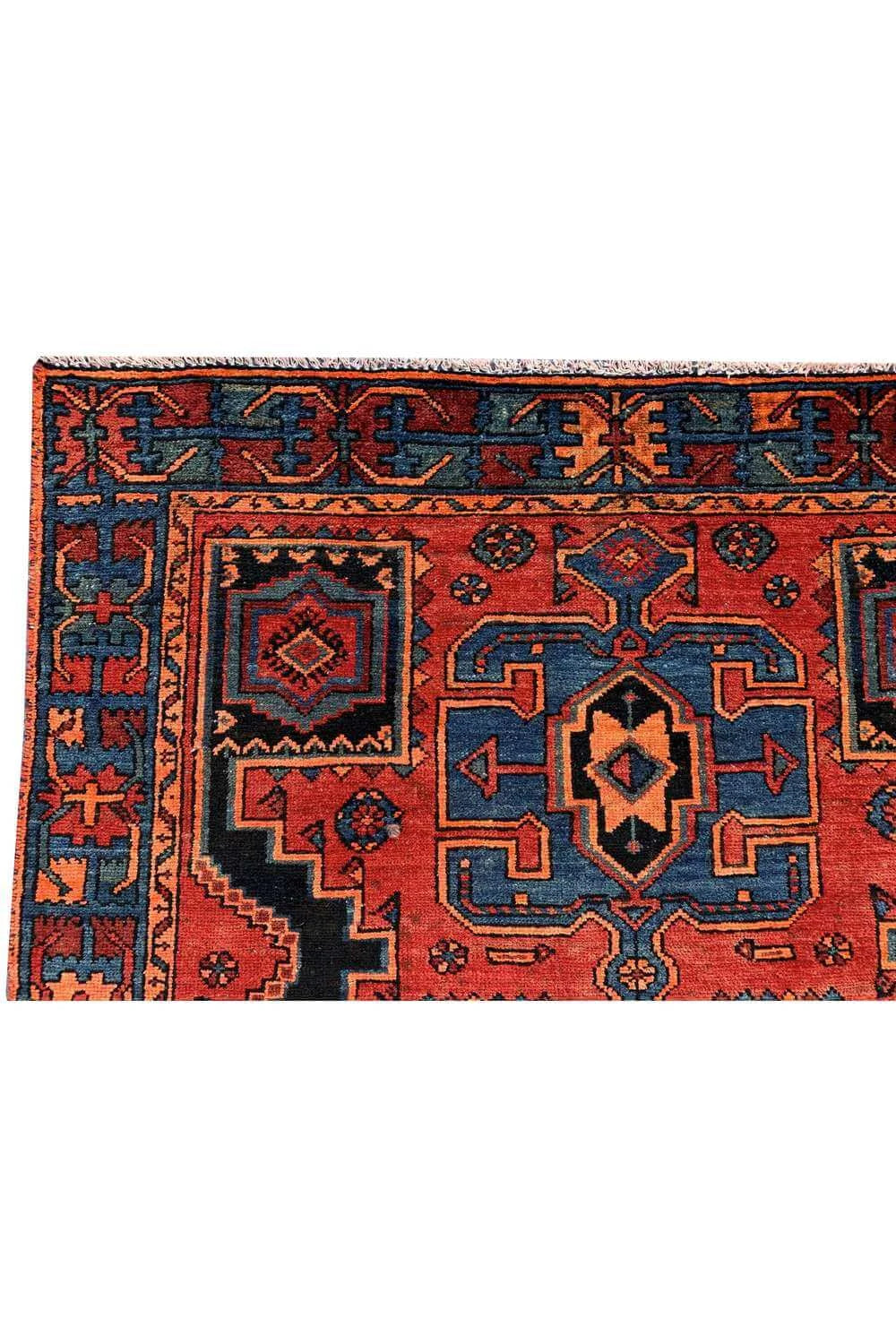 Amazing Hand Knotted Antique Wiss Hamidoun Wool Area Rug 5.10 x 3.10 Ft