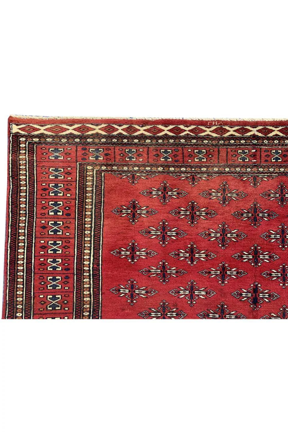 Amazing Hand Knotted Vintage Baghtiyaar Wool Area Rug 5.9 x 3.11 Ft