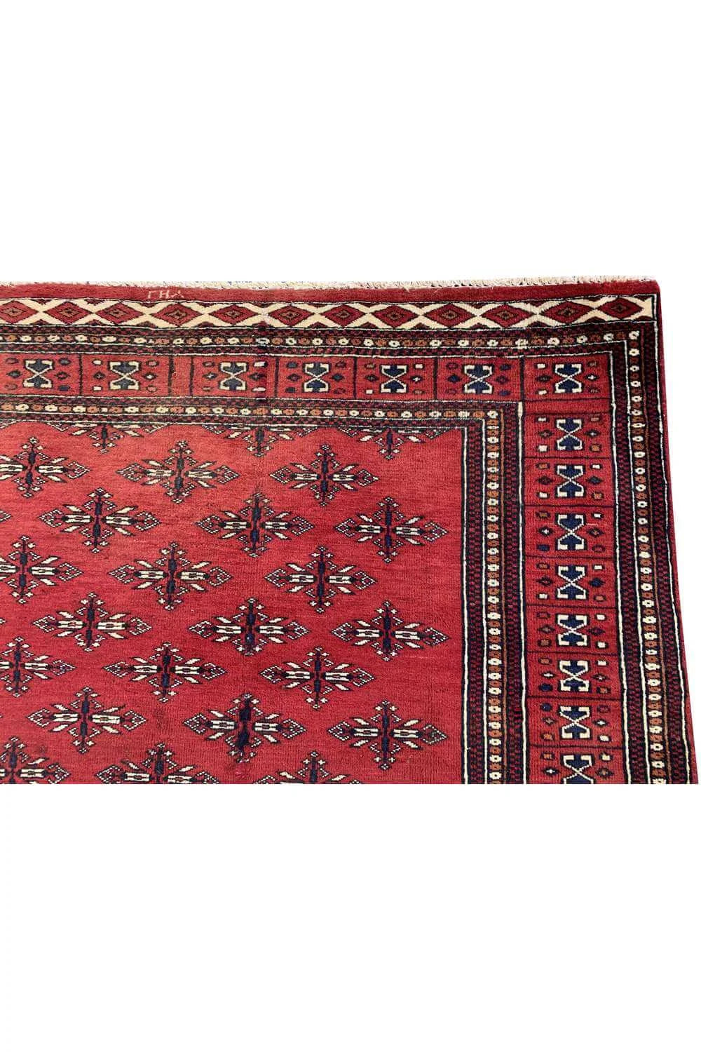 Amazing Hand Knotted Vintage Baghtiyaar Wool Area Rug 5.9 x 3.11 Ft