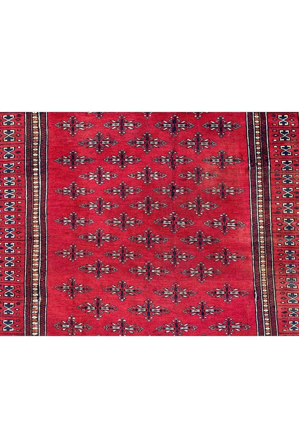 Amazing Hand Knotted Vintage Baghtiyaar Wool Area Rug 5.9 x 3.11 Ft