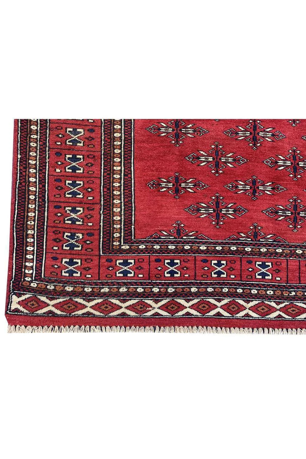 Amazing Hand Knotted Vintage Baghtiyaar Wool Area Rug 5.9 x 3.11 Ft