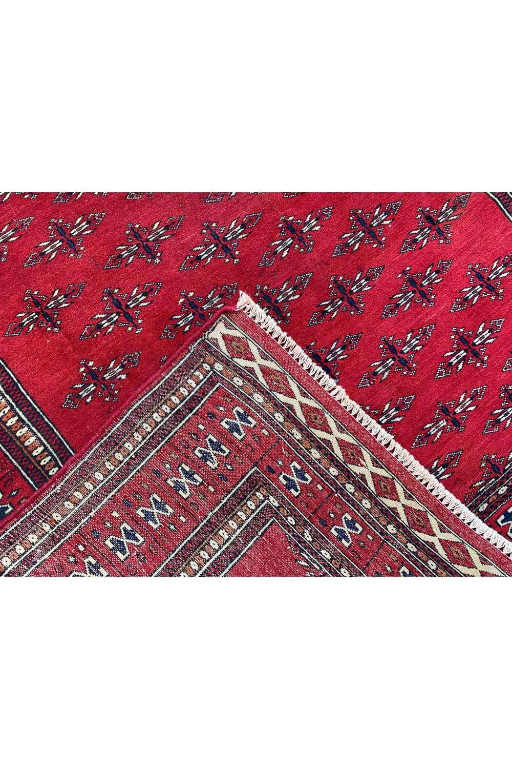 Amazing Hand Knotted Vintage Baghtiyaar Wool Area Rug 5.9 x 3.11 Ft