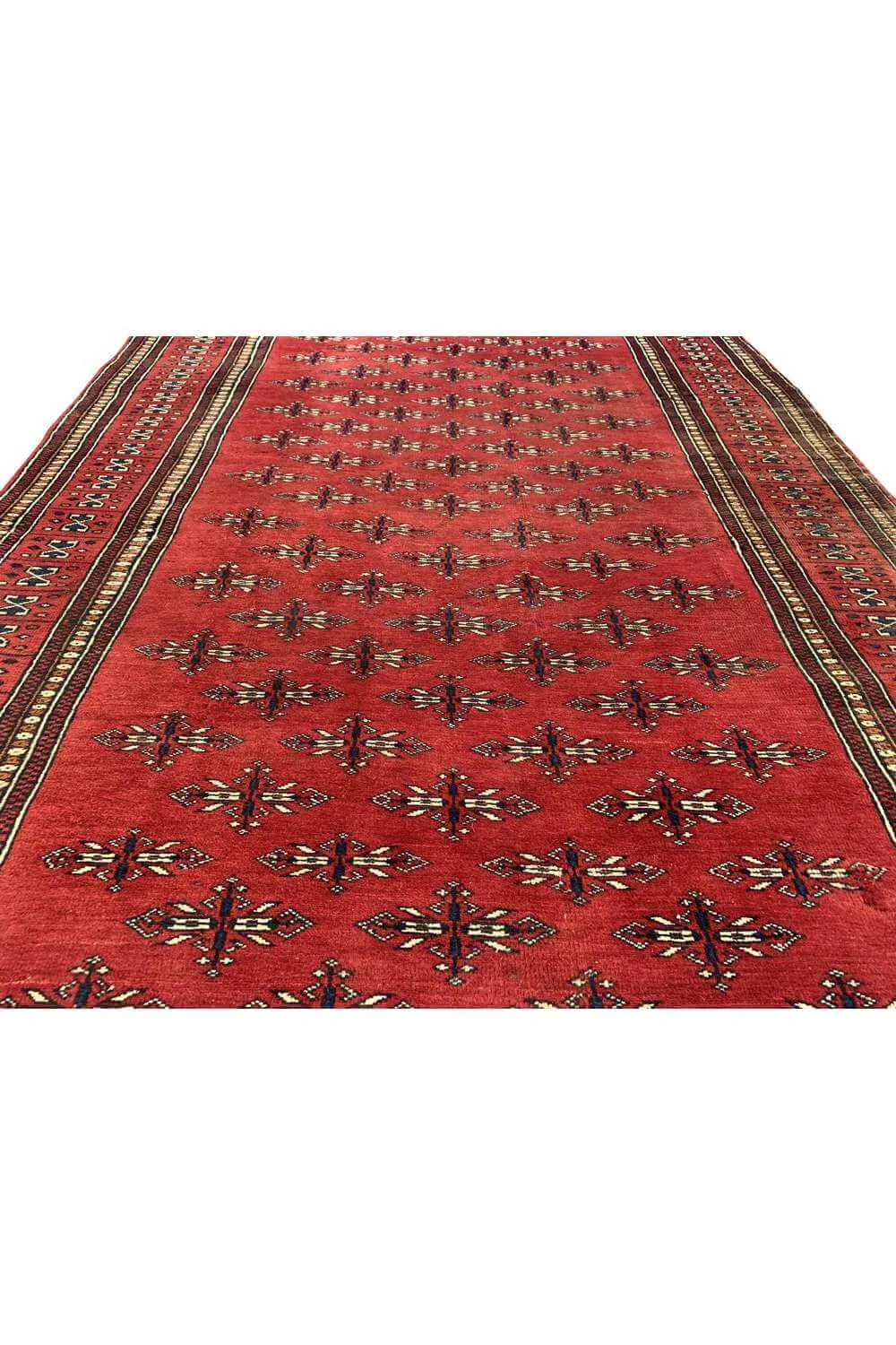 Amazing Hand Knotted Vintage Baghtiyaar Wool Area Rug 5.9 x 3.11 Ft