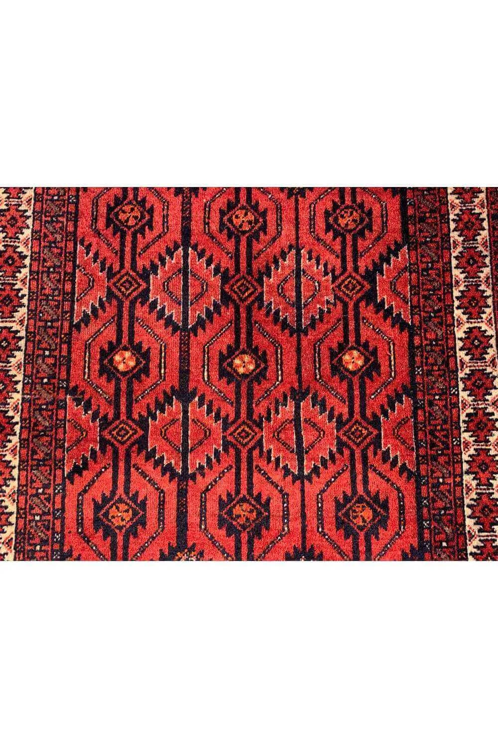 Amazing Hand Knotted Vintage Qaisery Wool Area Rug 2.8 x 2.5 Ft