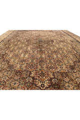 Amazing Hand Knotted Vintage Tribal Bijour Wool Area Rug 11.5 x 8.1 Ft