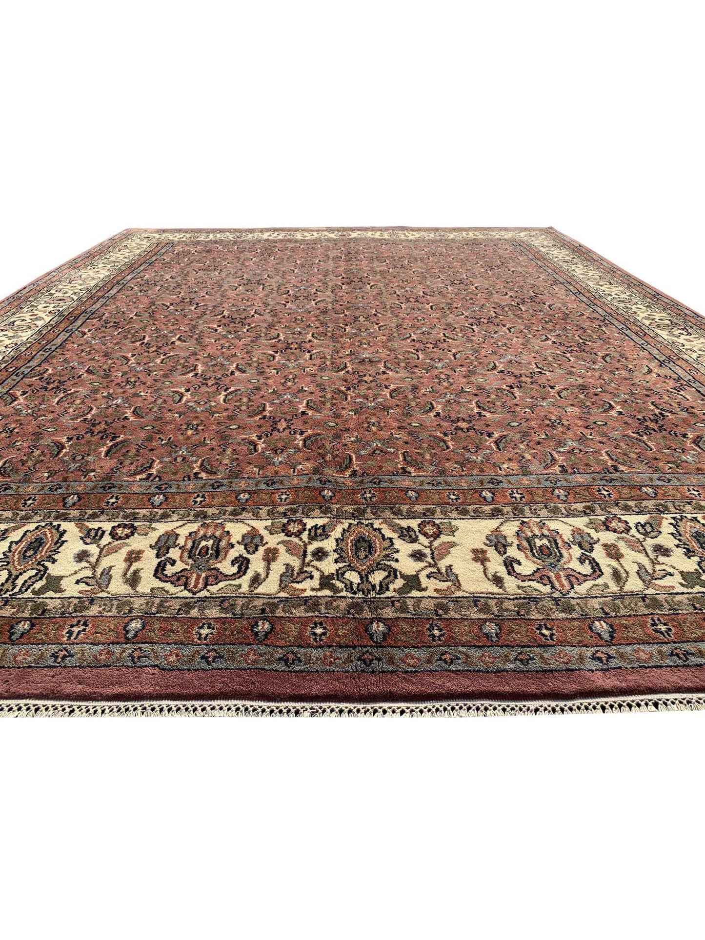 Amazing Hand Knotted Bijour Wool Area Rug 9.10 x 8.2 Ft