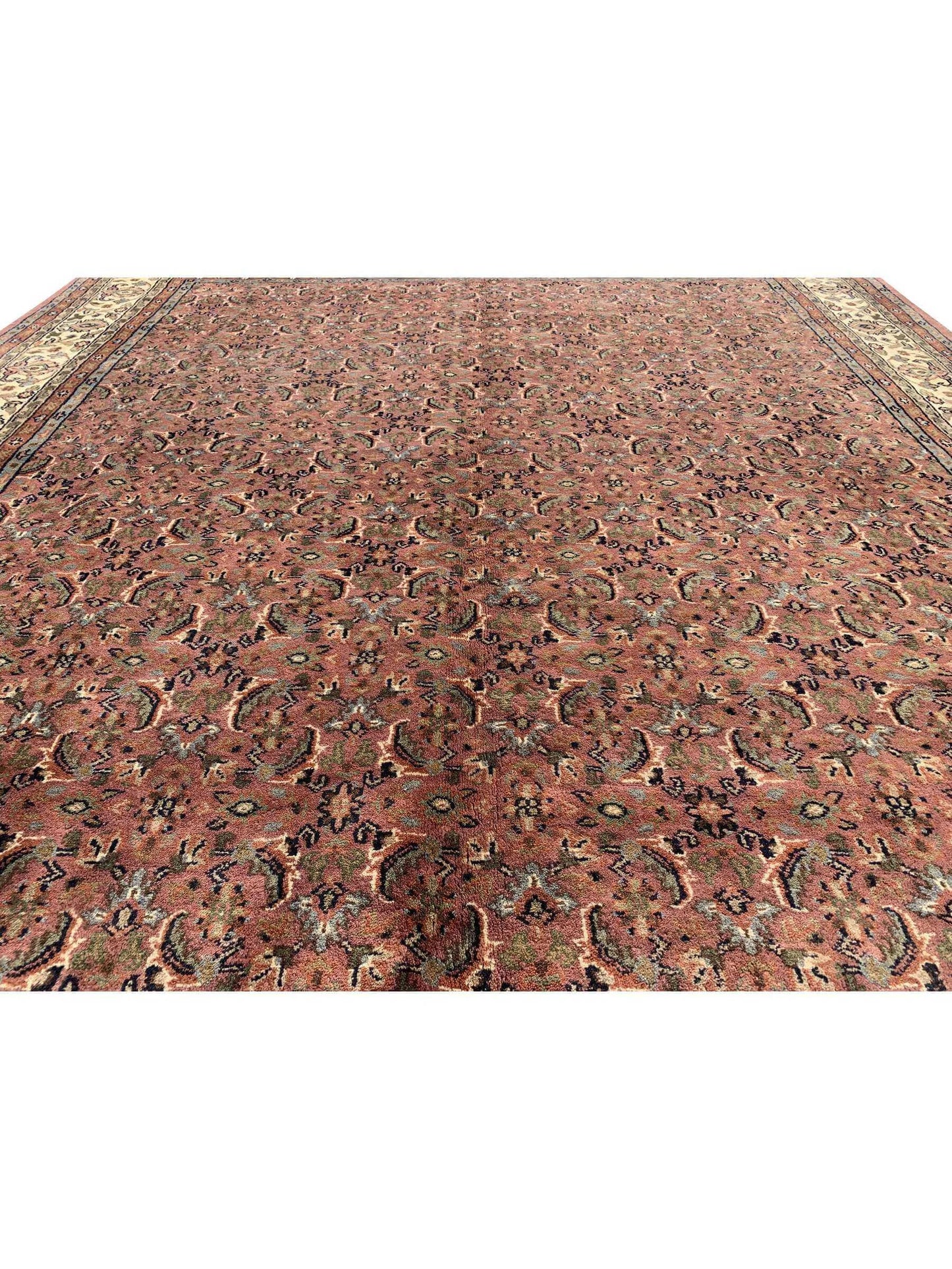 Amazing Hand Knotted Bijour Wool Area Rug 9.10 x 8.2 Ft
