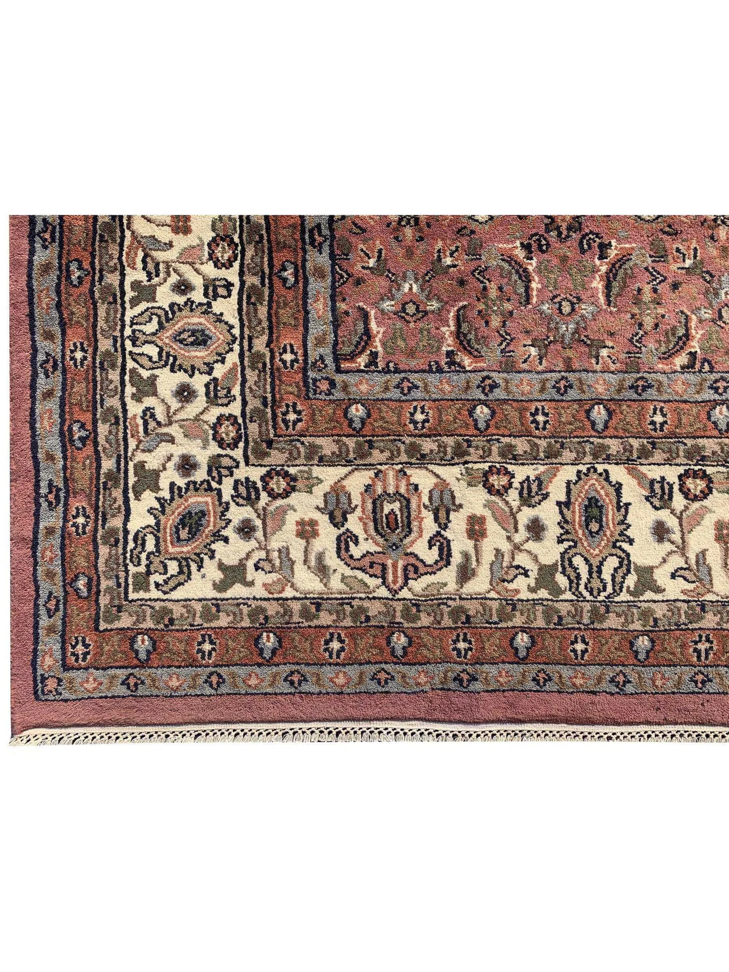 Amazing Hand Knotted Bijour Wool Area Rug 9.10 x 8.2 Ft