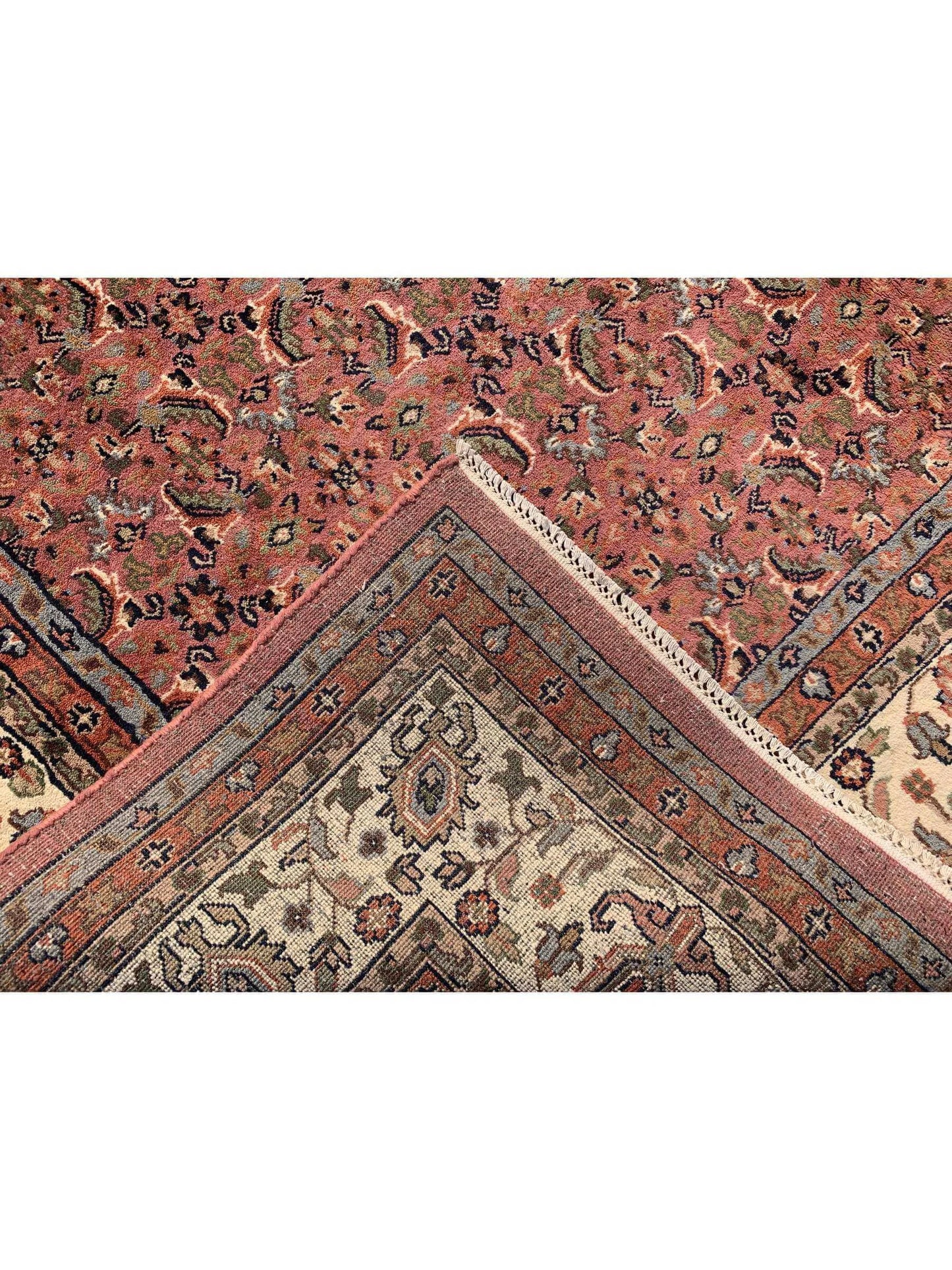 Amazing Hand Knotted Bijour Wool Area Rug 9.10 x 8.2 Ft