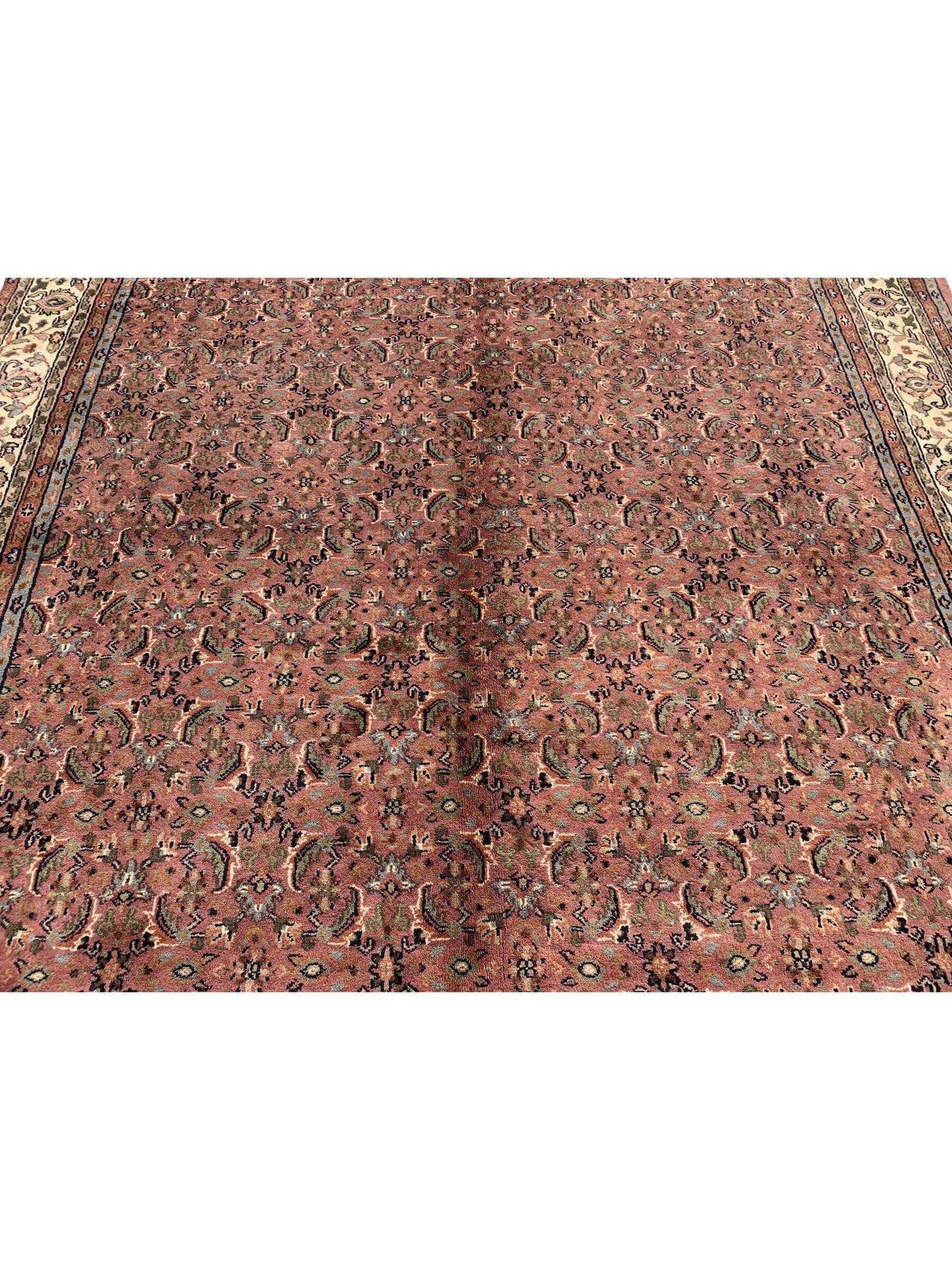 Amazing Hand Knotted Bijour Wool Area Rug 9.10 x 8.2 Ft