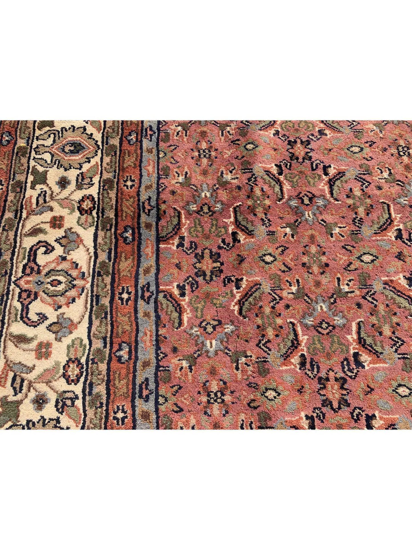 Amazing Hand Knotted Bijour Wool Area Rug 9.10 x 8.2 Ft