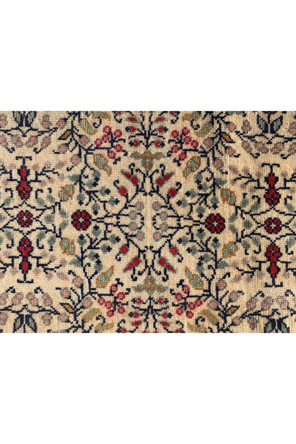 Amazing Hand Knotted Vintage Qaisery Wool Area Rug 11.2 x 8.4 Ft