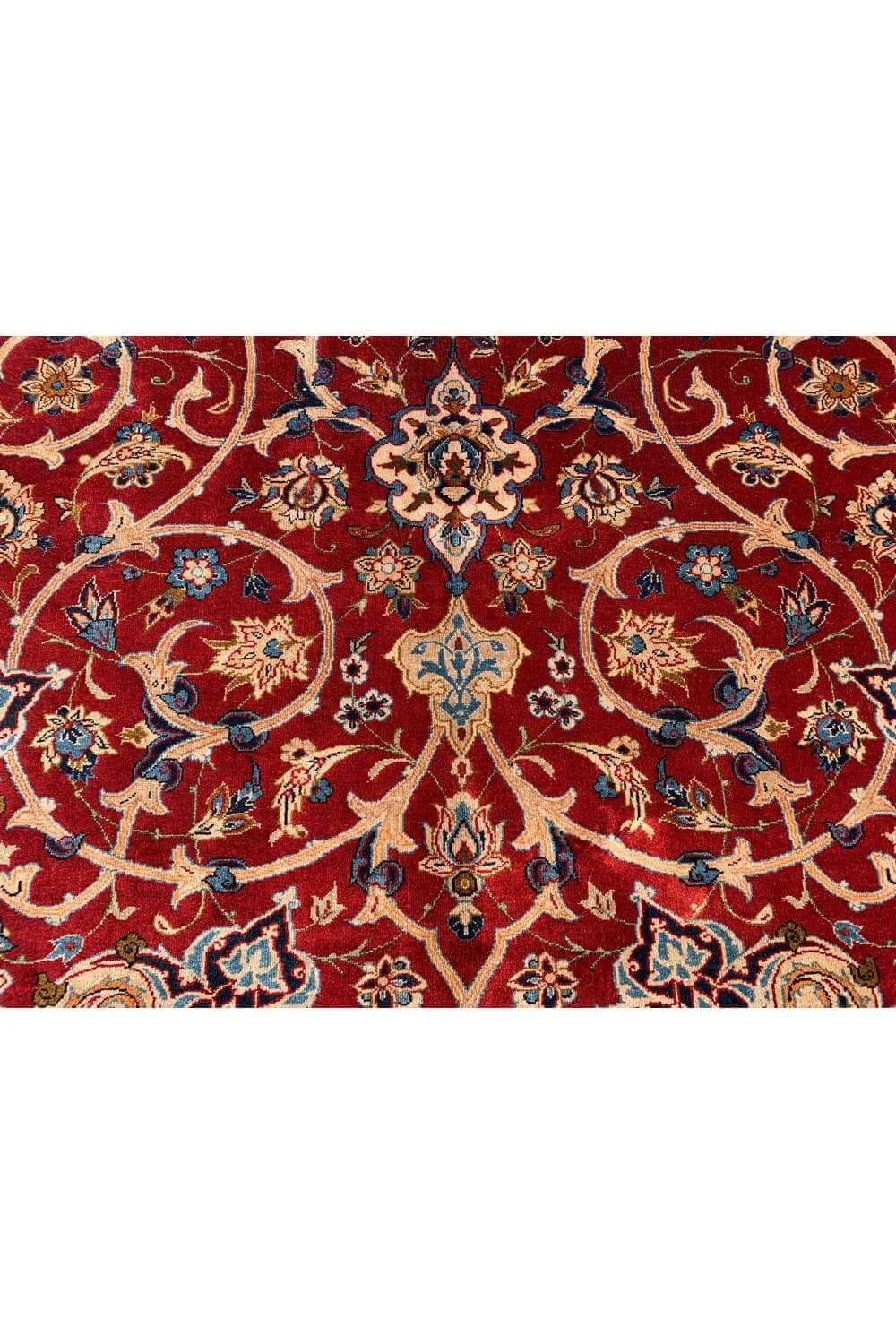 Amazing Hand Knotted Vintage Mashoud Wool Area Rug 11.6 x 7.11 Ft