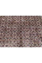 Amazing Hand Knotted Vintage Tribal Bijour Wool Area Rug 13.0 x 9.8 Ft