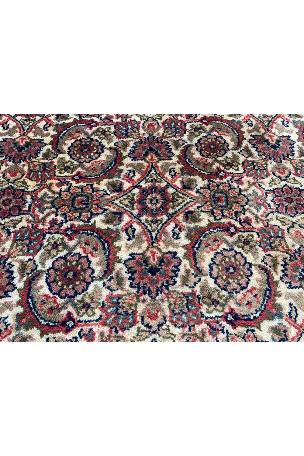 Amazing Hand Knotted Vintage Tribal Bijour Wool Area Rug 13.0 x 9.8 Ft