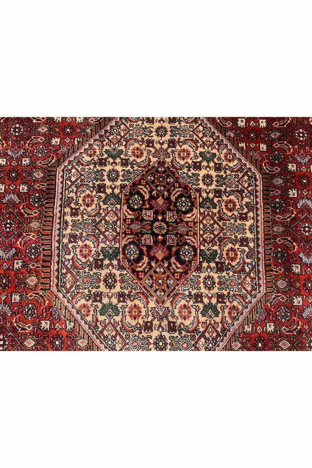 Amazing Hand Knotted Vintage Bijour Wool Area Rug 11.6 x 7.10 Ft