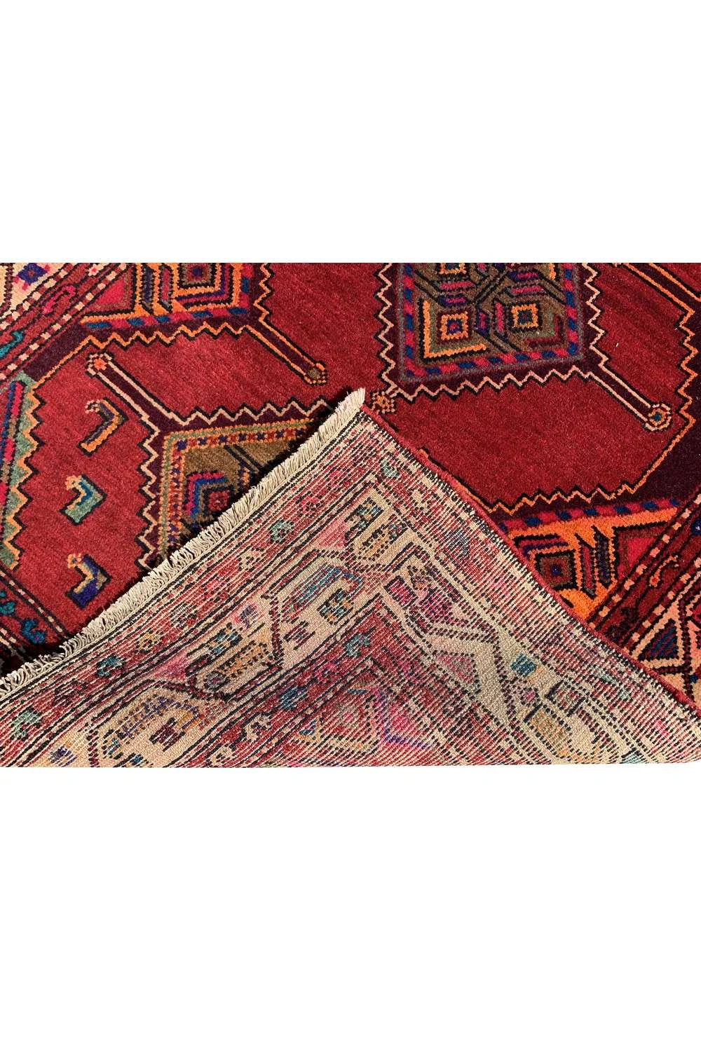 Amazing Hand Knotted Hamidoun Wool Area Runner Rug 10.0 x 3.9 Ft