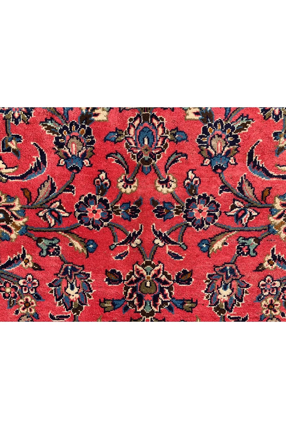 Amazing Hand Knotted Vintage Qashoun Wool Area Rug 11.10 x 8.3 Ft