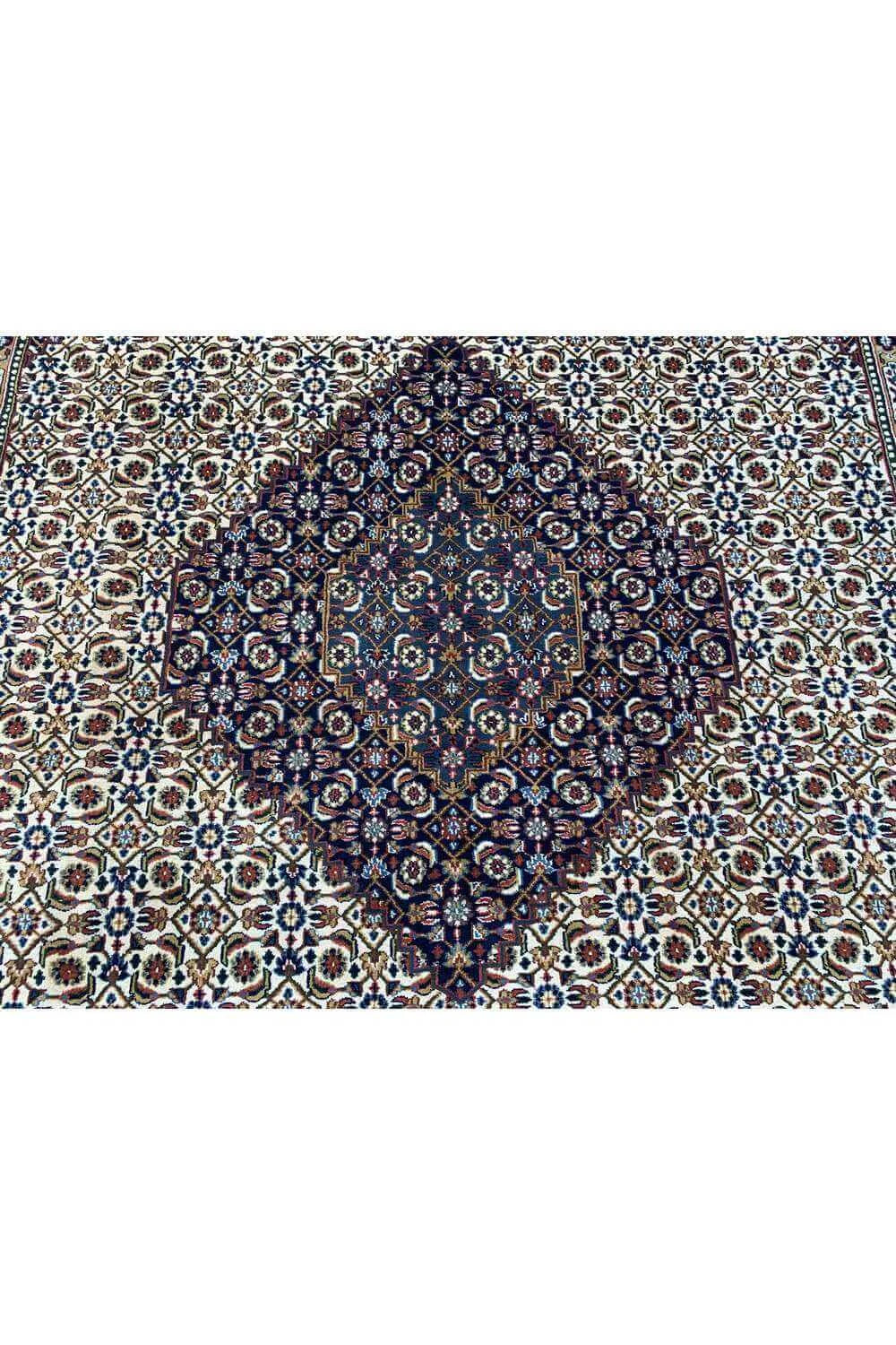 Amazing Hand Knotted Vintage Bijour Wool Area Rug 9.4 x 8.0 Ft