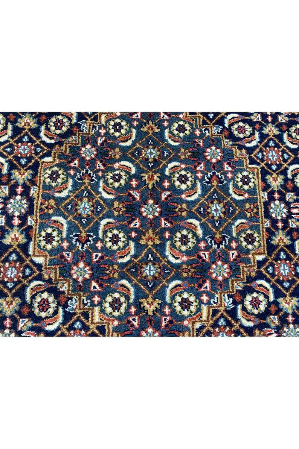 Amazing Hand Knotted Vintage Bijour Wool Area Rug 9.4 x 8.0 Ft