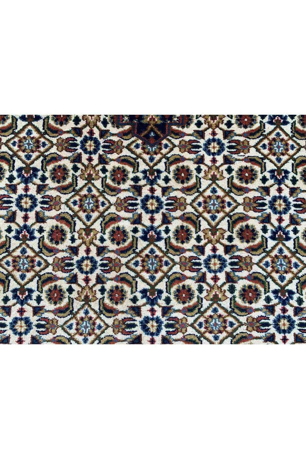 Amazing Hand Knotted Vintage Bijour Wool Area Rug 9.4 x 8.0 Ft