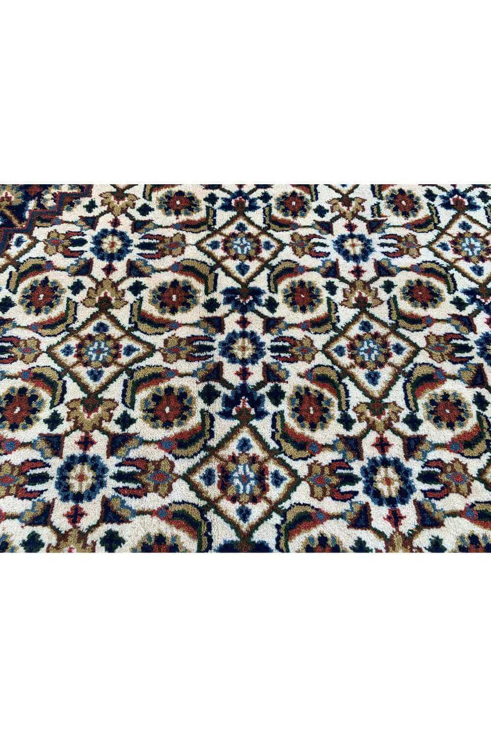 Amazing Hand Knotted Vintage Bijour Wool Area Rug 9.4 x 8.0 Ft