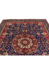 Amazing Hand Knotted Vintage Tabreez Wool Area Rug 12.0 x 9.7 Ft