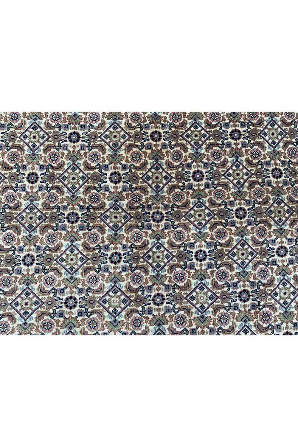 Amazing Hand Knotted Vintage Bijour Wool Area Rug 11.2 x 8.5 Ft