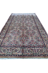 AUTHENTIC HAND KNOTTED BIJOUR WOOL AREA RUG 6.3 X 3.5 FT (666 GER)