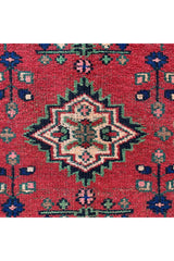 DISTRESSED HAND KNOTTED BIJOUR WOOL AREA RUG 6.1 X 3.4 FT (667 GER)