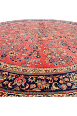 VINTAGE INDO ROUNG RUG 8.5 x 8.5 Ft