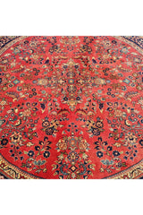 VINTAGE INDO ROUNG RUG 8.5 x 8.5 Ft