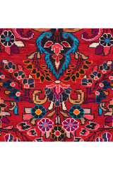AUTHENTIC HAND KNOTTED VINTAGE HAMIDOUN WOOL AREA RUG 7.6 X 5.8 FT (490 GER)