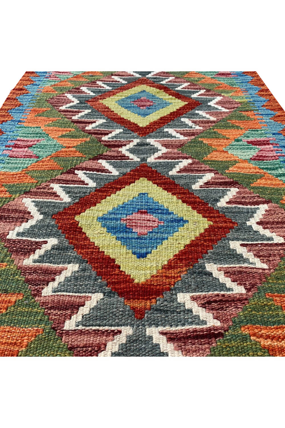 MODERN CHOBI KILIM 2.11 x 2.0 Ft