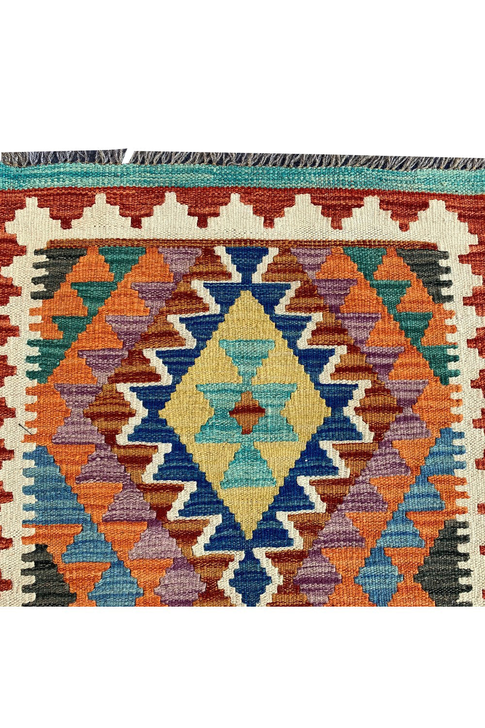 MODERN CHOBI KILIM 2.11 x 1.10 Ft