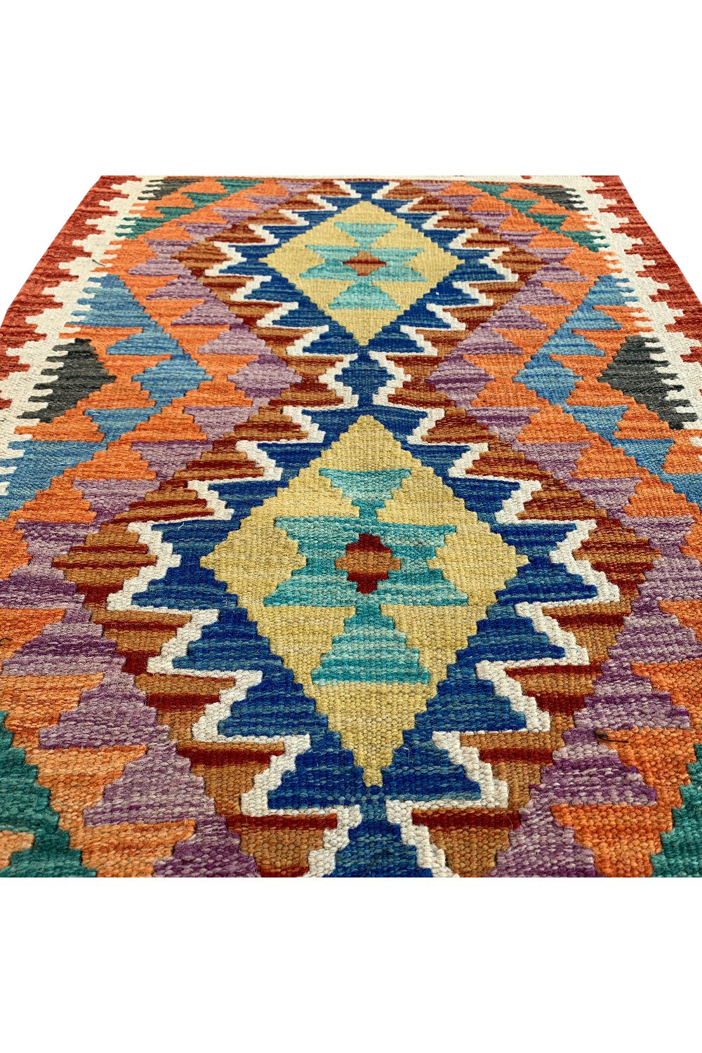 MODERN CHOBI KILIM 2.11 x 1.10 Ft
