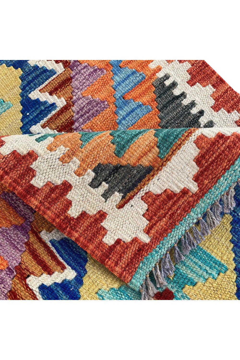 MODERN CHOBI KILIM 2.11 x 1.10 Ft