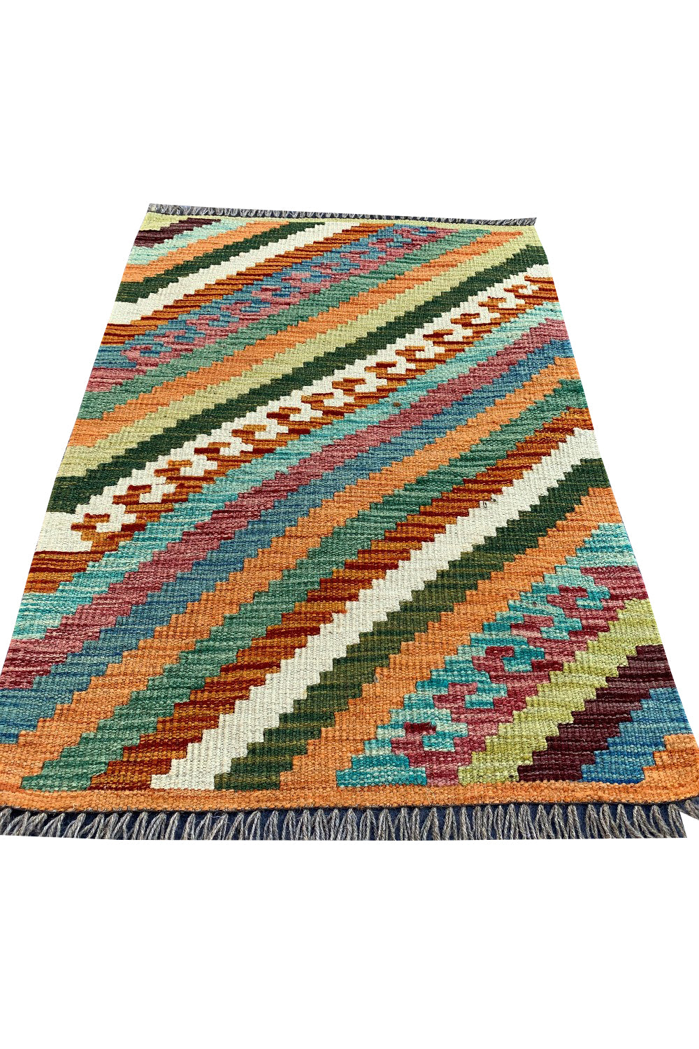 MODERN CHOBI KILIM 2.9 x 1.11 Ft