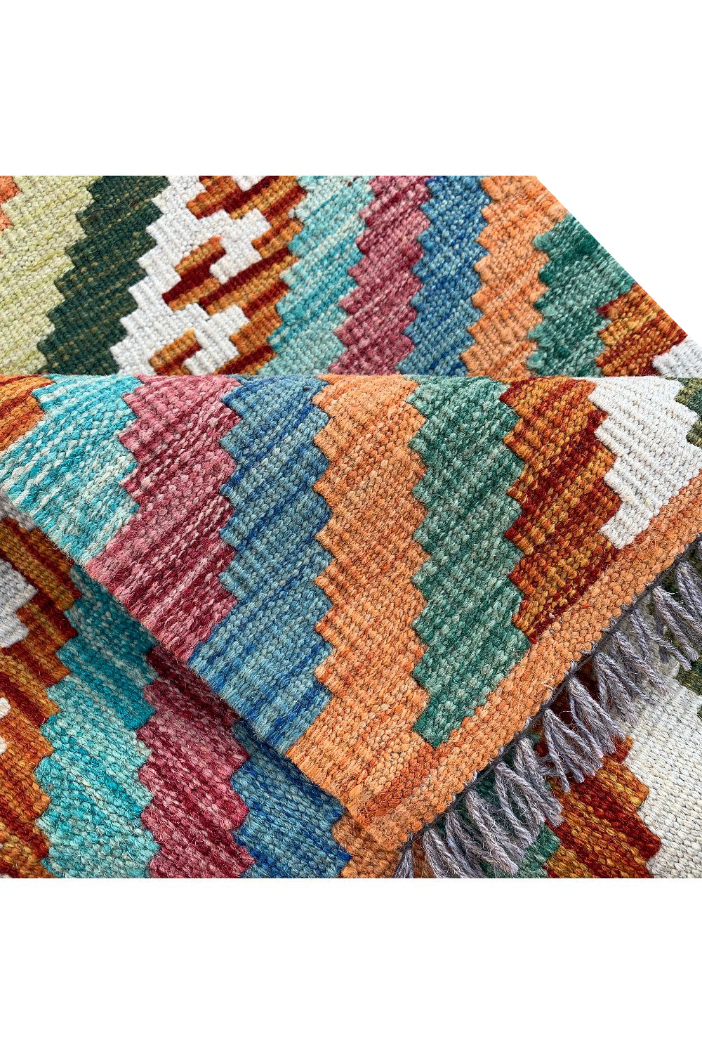 MODERN CHOBI KILIM 2.9 x 1.11 Ft