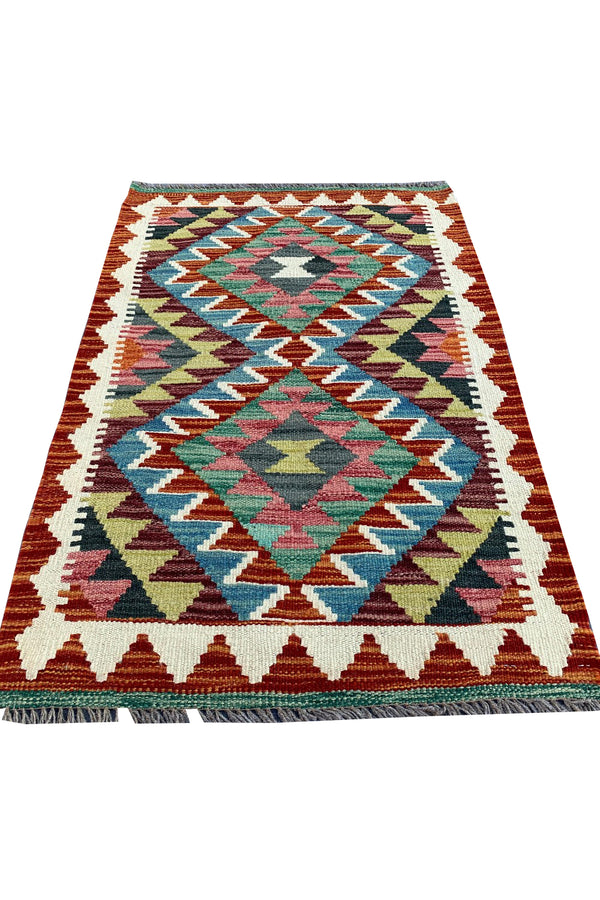 MODERN CHOBI KILIM 3.0 x 2.0 Ft