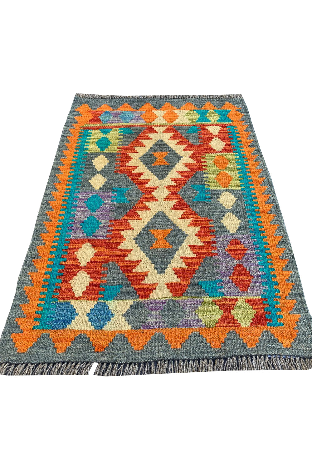 MODERN CHOBI KILIM 2.9 x 2.0 Ft