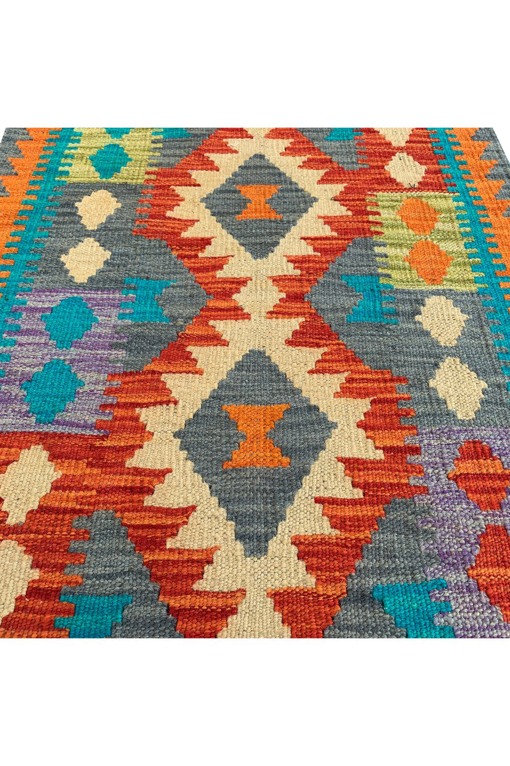 MODERN CHOBI KILIM 2.9 x 2.0 Ft