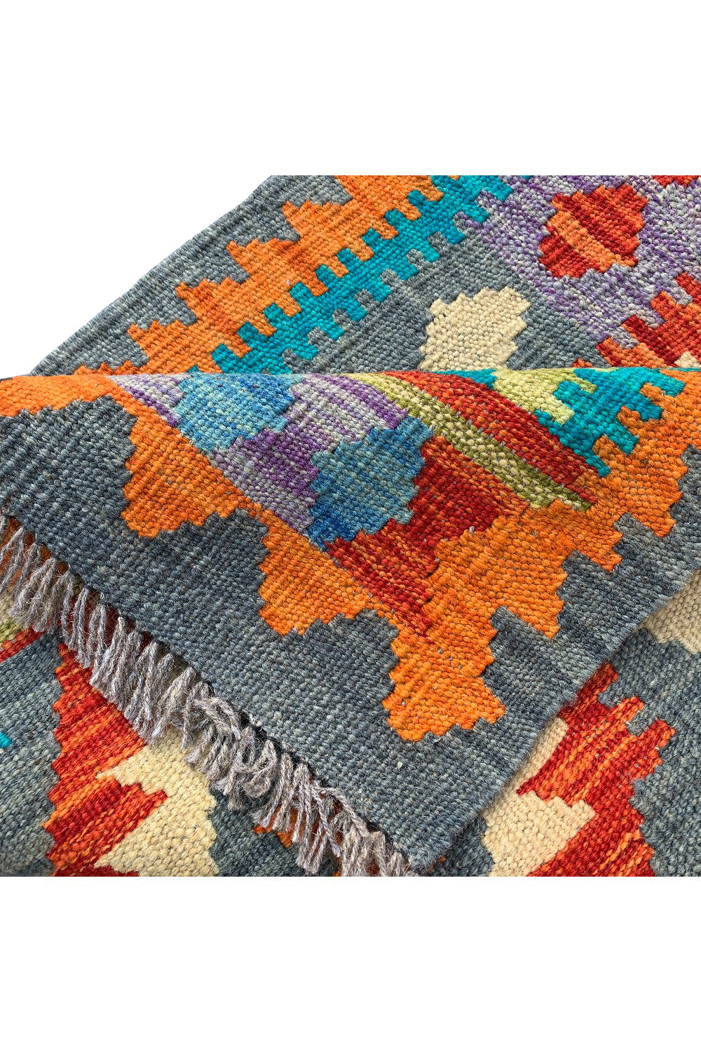 MODERN CHOBI KILIM 2.9 x 2.0 Ft