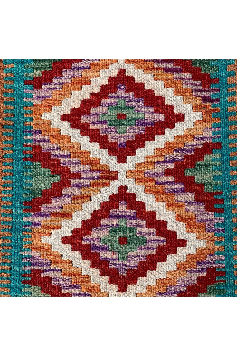 MODERN CHOBI KILIM 3.2 x 1.10 Ft