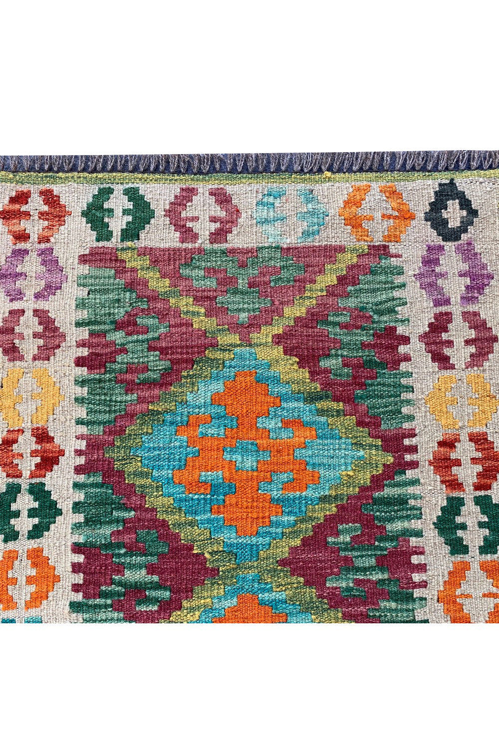 MODERN CHOBI KILIM 2.9 X 2.1 FT