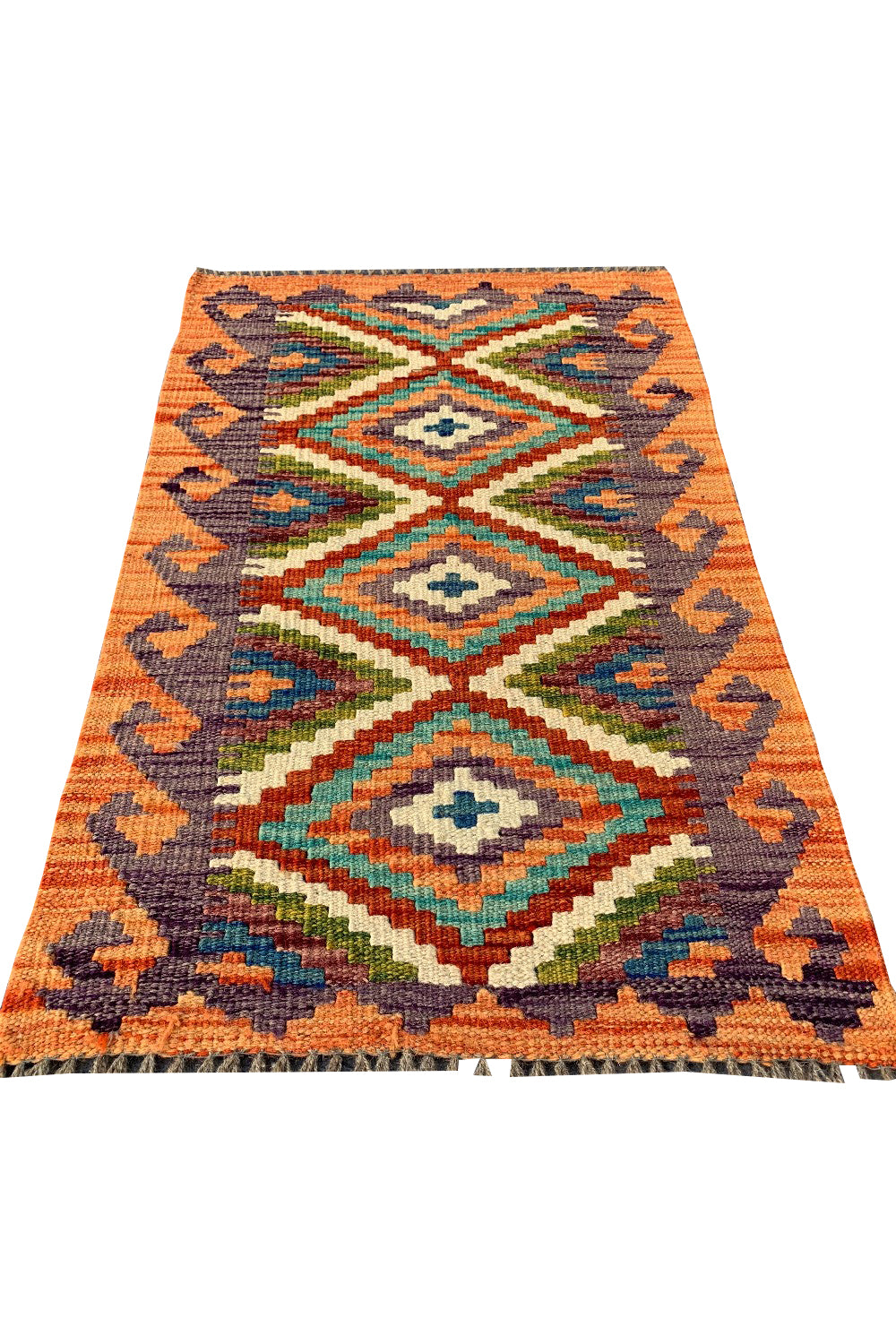 MODERN CHOBI KILIM 2.11 x 1.11 Ft