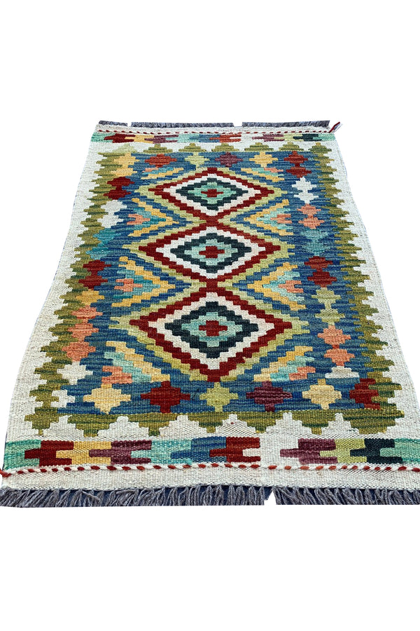 MODERN CHOBI KILIM 2.11 X 2.0 FT