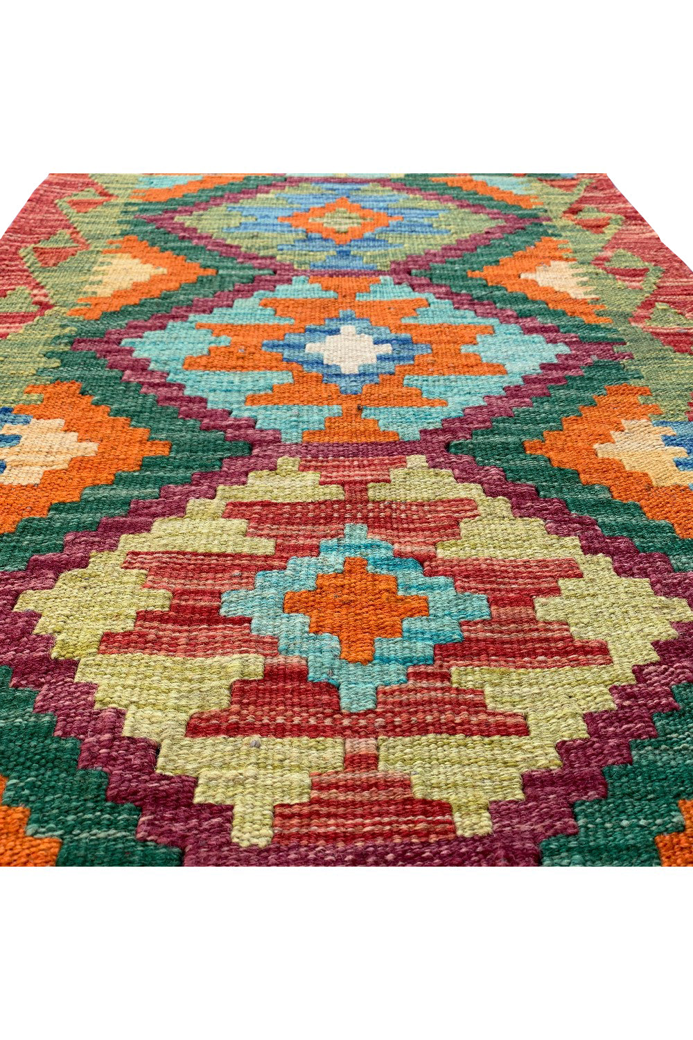 MODERN CHOBI KILIM 3.0 X 1.11 FT
