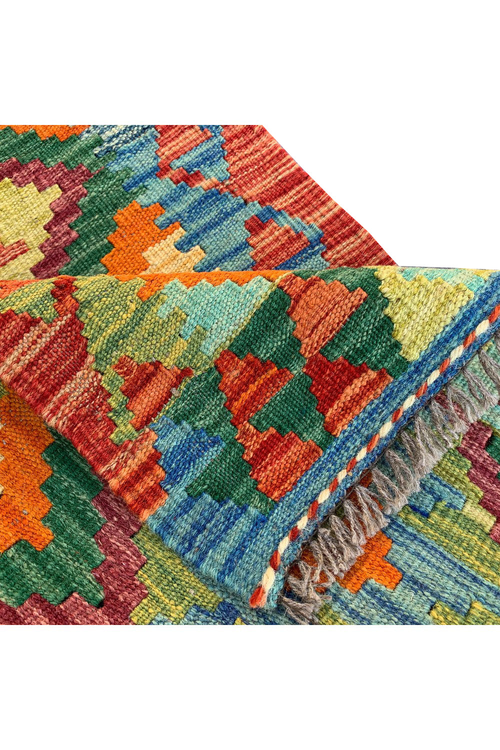 MODERN CHOBI KILIM 3.0 X 1.11 FT