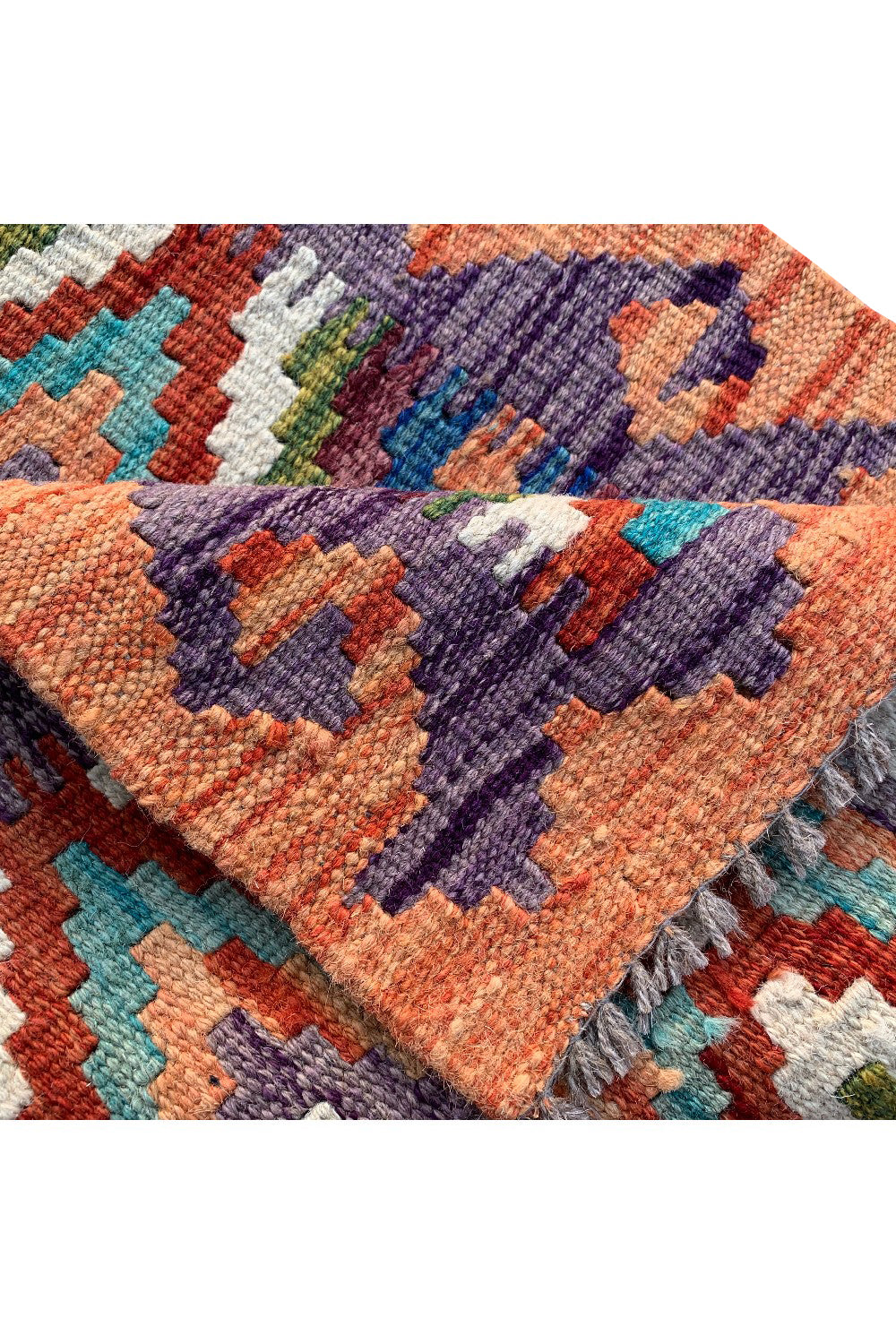 MODERN CHOBI KILIM 2.11 x 1.11 Ft